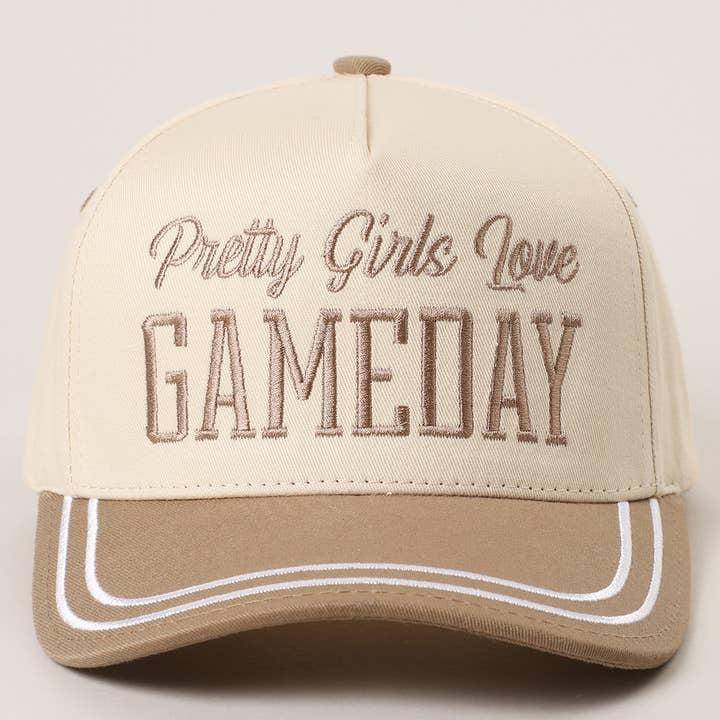 Fashion City - Wholesale Trucker Hat - Women's - PRETTY GIRLS..Embroidery Double Stitch Trucker Hat