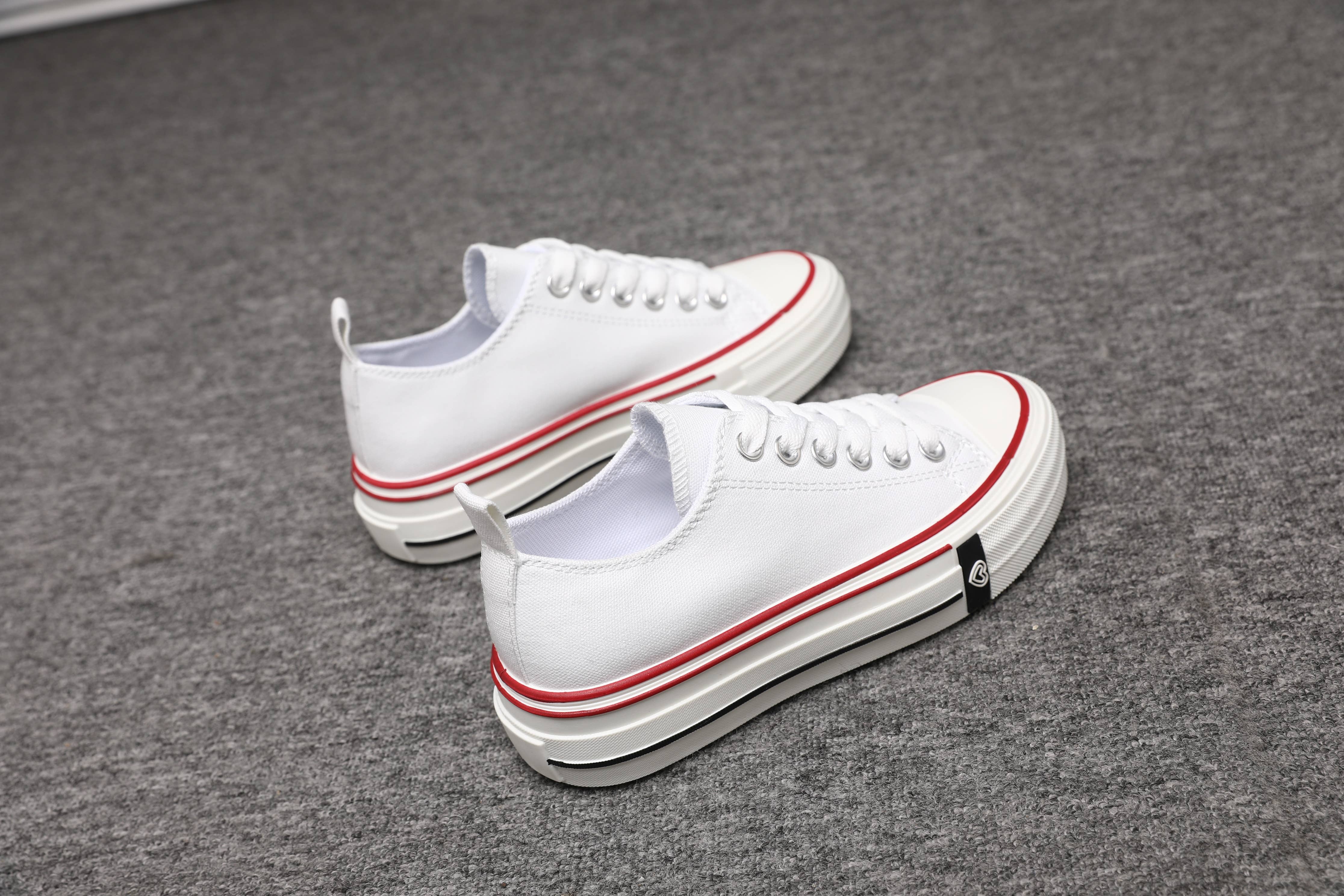 Top Staka - Wholesale Sneakers - Dames - Top Staka damessneakers van canvas met chunky plateauhak17