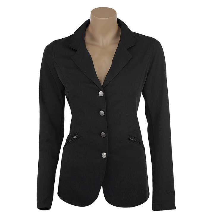 Giacca ShowTech - Nera per la vendita all'ingrosso da parte di Kathryn Lily Equestrian