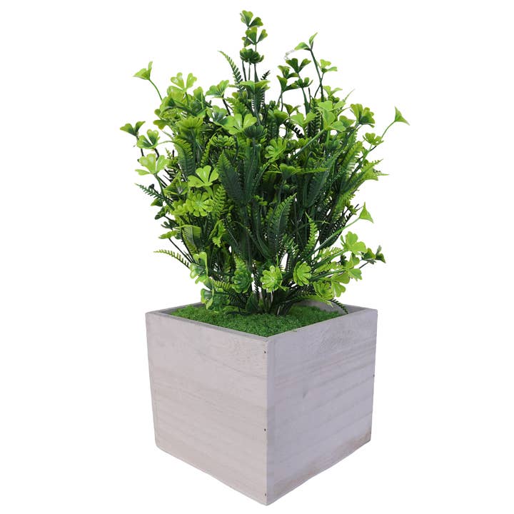 Wood Planter Boxes with Liner Floral Accessories 5.75x5.75" for wholesale by SWS BASKETS AND HOME DECOR