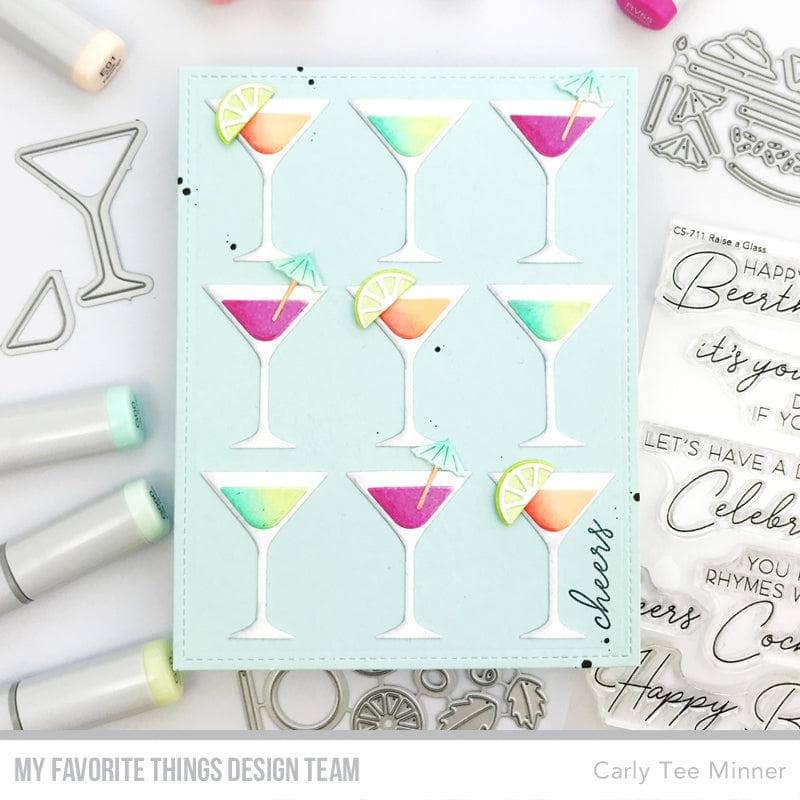 My Favorite Things - Wholesale Verjaardagskaartje - Hef een glas12