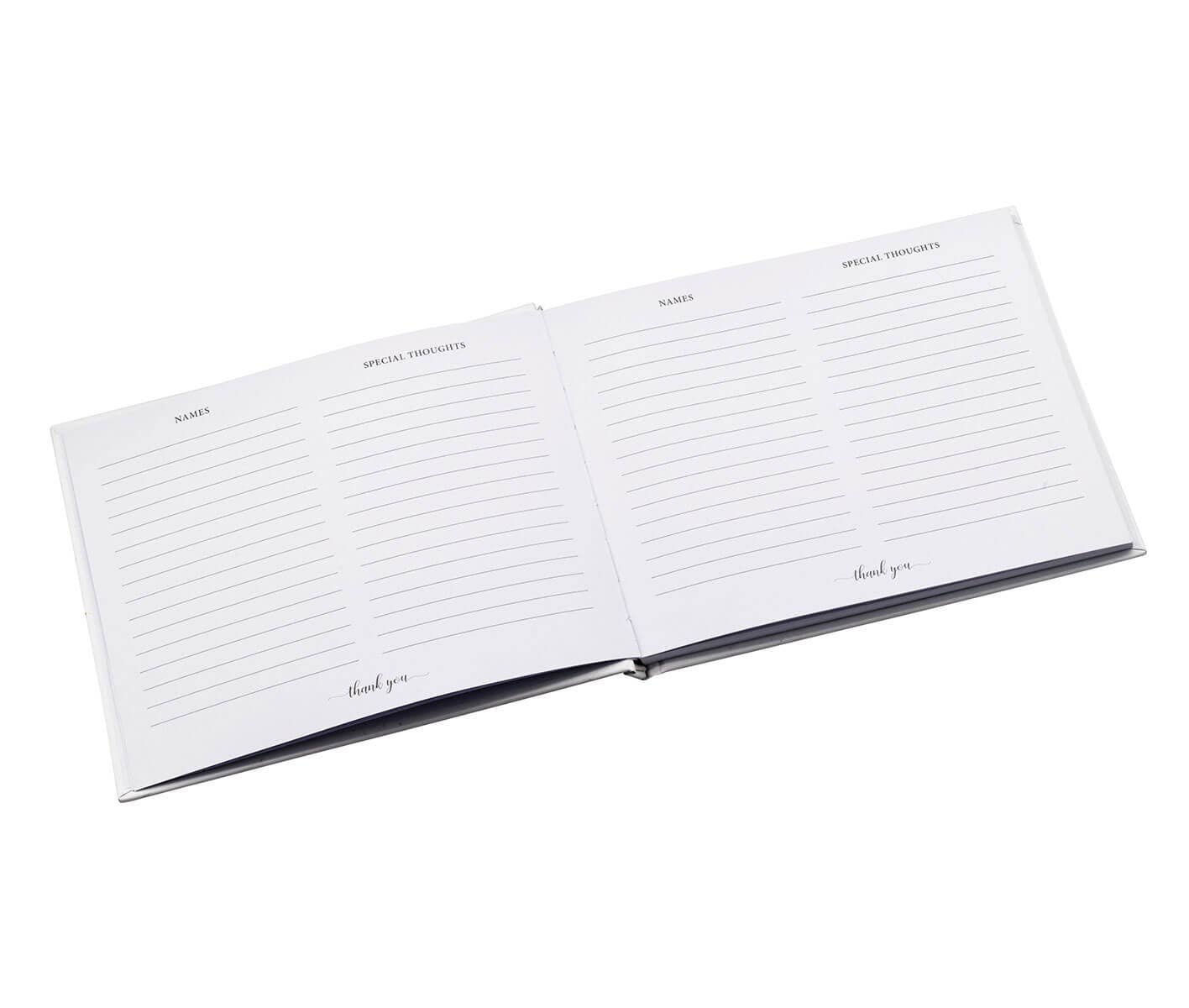 Lillian Rose - Wholesale Wedding Card - Minimalist Simple Elegant Chic White Wedding Registry Guest1