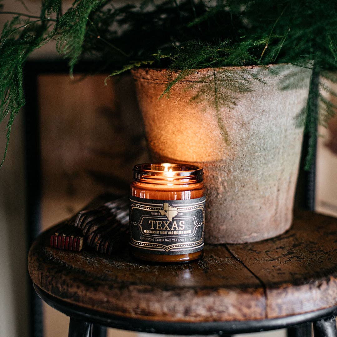 Jackson Vaughn - Wholesale Jar/Filled Candle - Texas Candle (Texas Collection)1