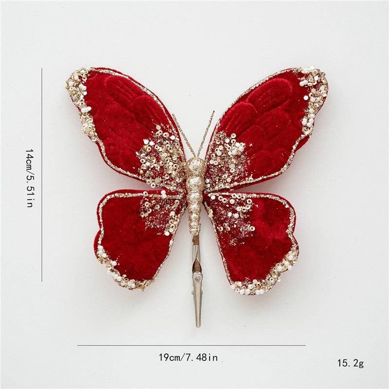 MoodGold – Großhandel Weihnachtsstrumpf – Grauer Samtbestickter Weihnachtsstrumpf5