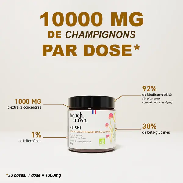 FRENCH MUSH - Wholesale Oral Supplement/Vitamin - Reishi Extract Powder Dietary Supplement2