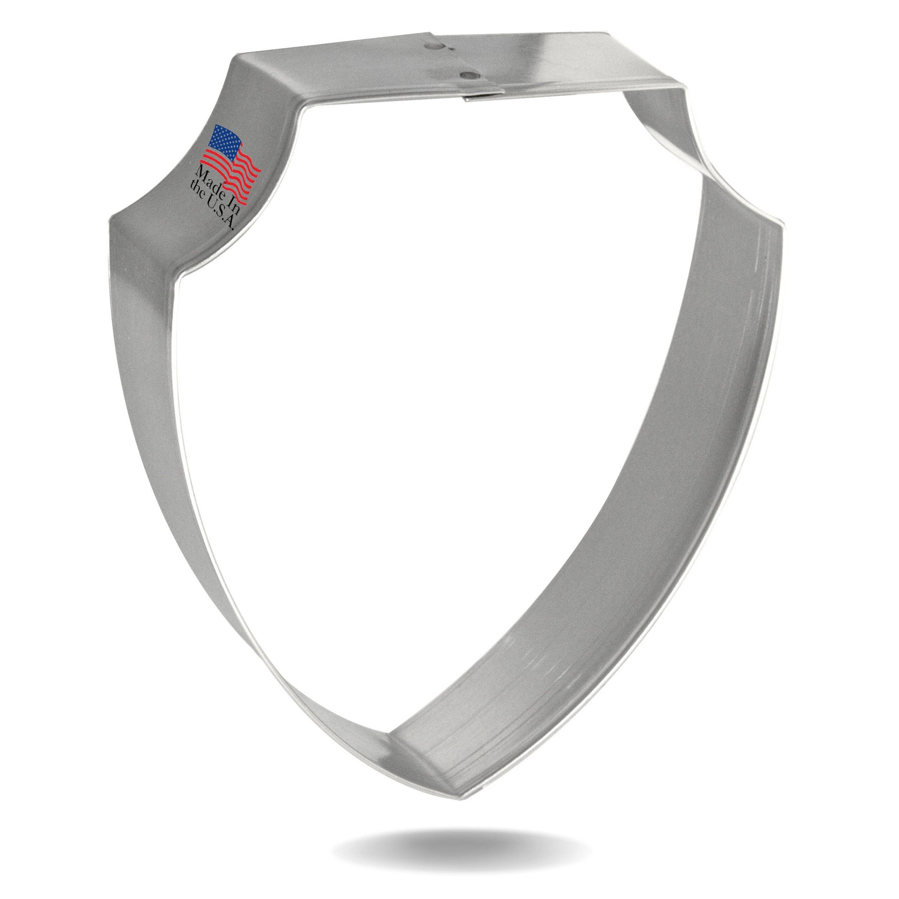 CookieCutter.com – wholesale Kakskärare – Märke Sköld Plakett Kakform 3,75" B10110