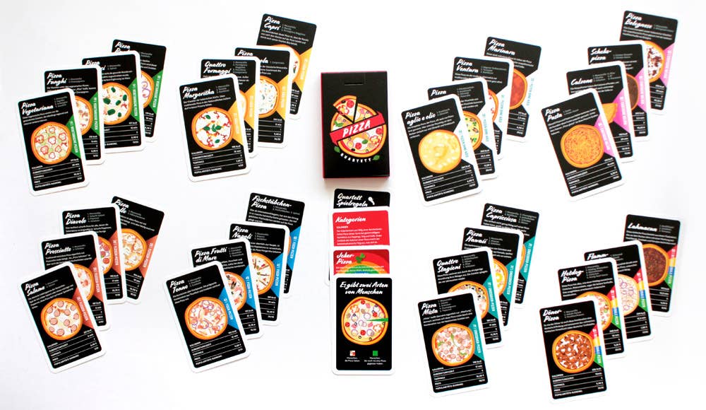 Marmota Maps - Vente Cartes d'apprentissage – enfant et bébé - Pizza Quartet | Jeu de cartes pour enfants | Jeu de société2