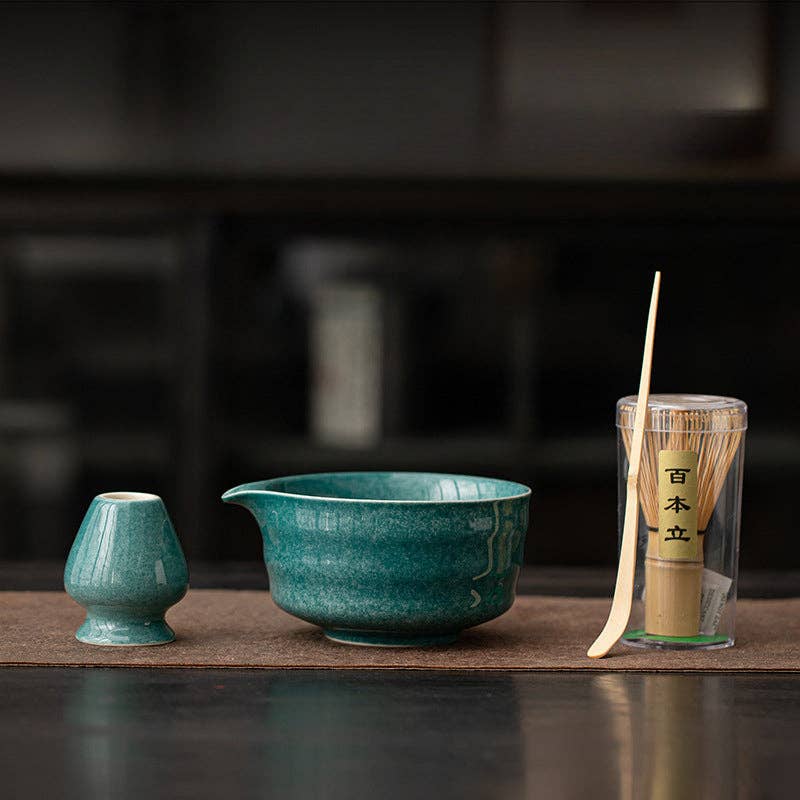 Gohobi （We cover U.S. import duties） - Wholesale Tea Set - Gohobi Ceramic Matcha Set 0133