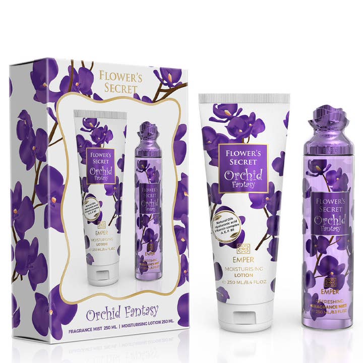 Conjunto de Presentes EMPER Segredo da Flor Orquídea Fantasia por atacado de FRAGRANCE WHOLESALE LTD