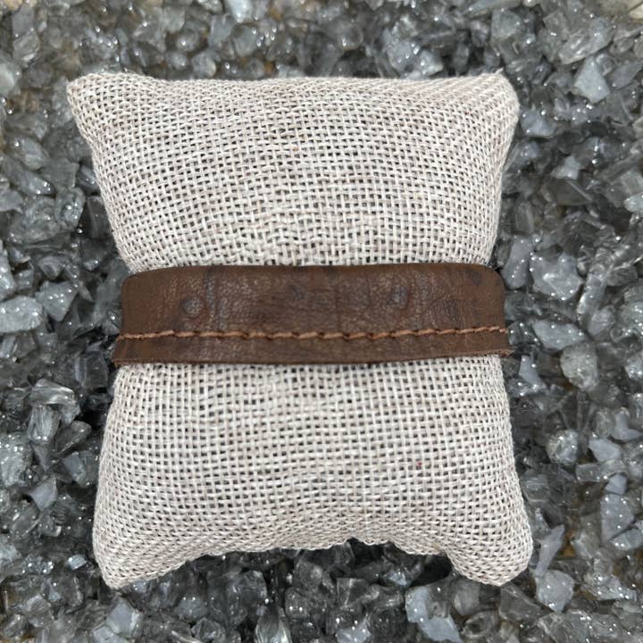 Manebangle - Brown Ostrich for wholesale by Manebangle