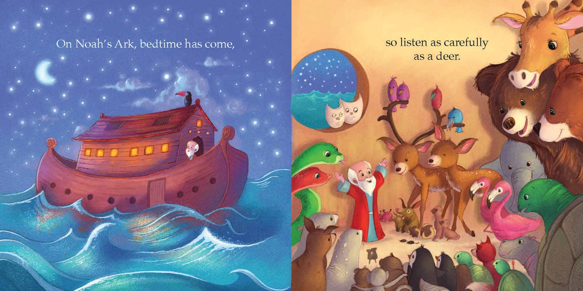 Harvest House Publishers Gift & Specialty Books - Wholesale Baby & Toddler Book (0-2) - Bedtime on Noah's Ark1