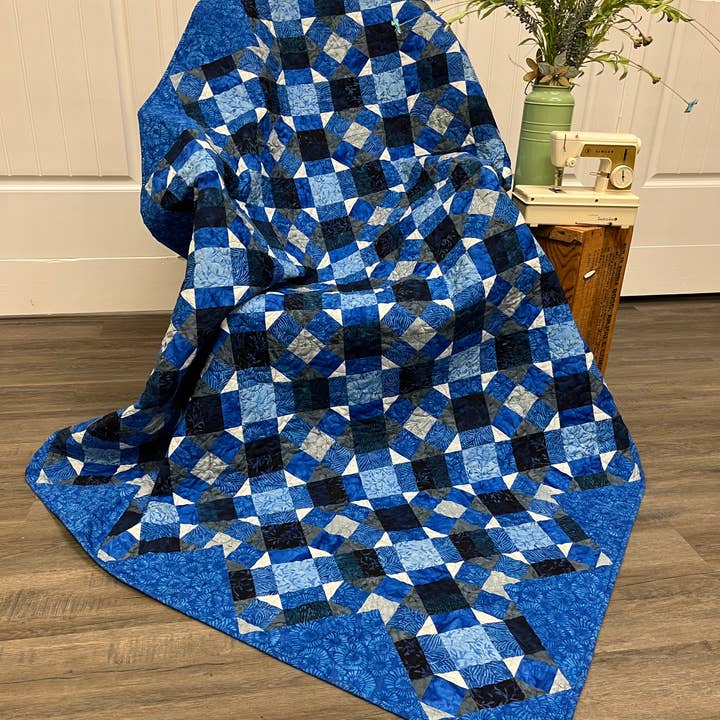 Quilting in the Valley - Wholesale Quilt - Parcheesi dekbedpatroon