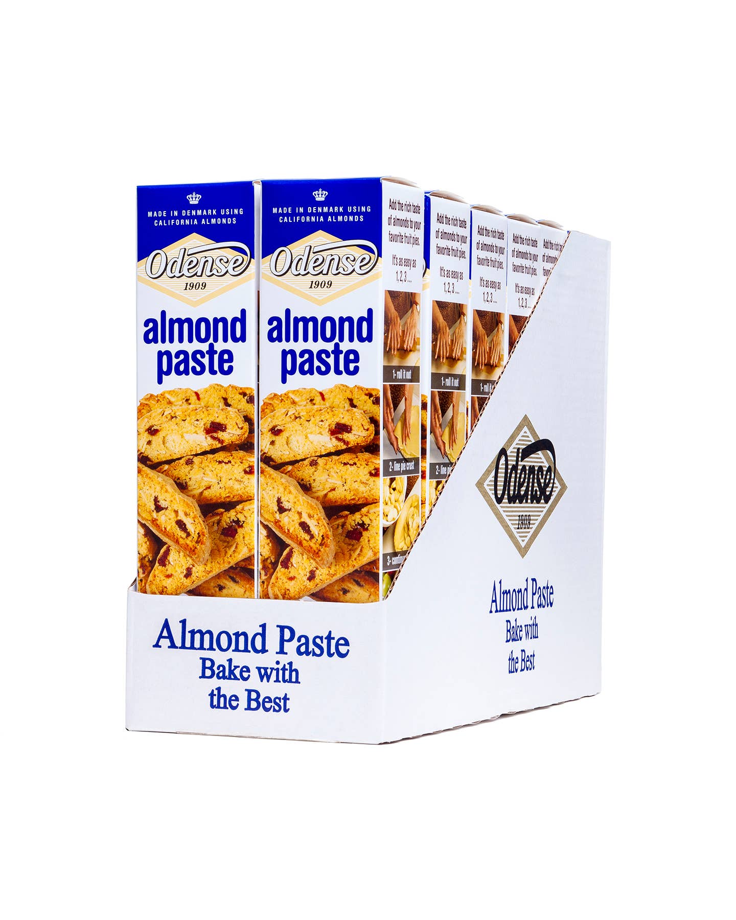 Andre Prost Inc. - Wholesale Baking Chocolate - Odense Almond Paste-Case of 12 Rolls2