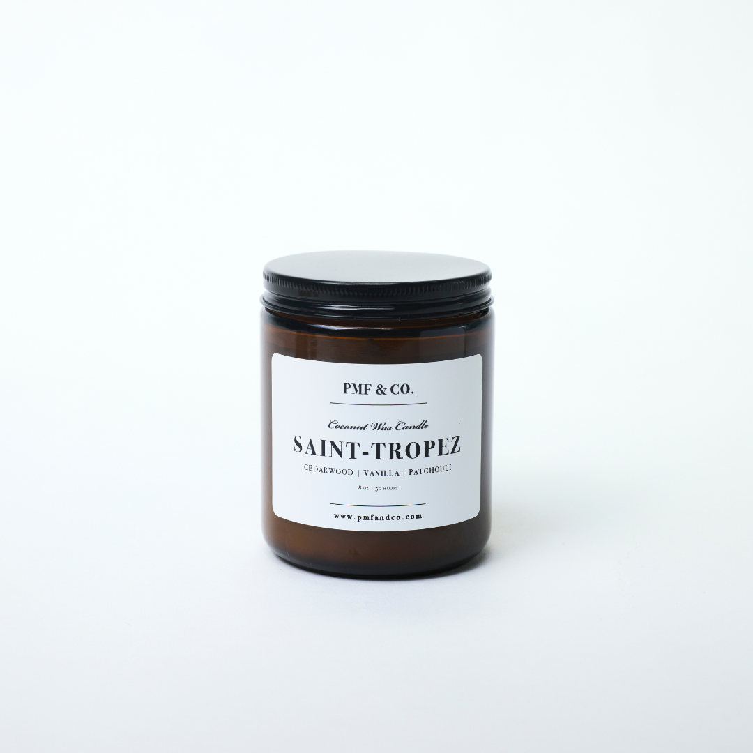 Pardon My French & Co - Wholesale Jar/Filled Candle - SAINT TROPEZ CANDLE1
