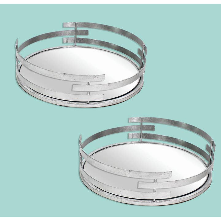 Screen Gems – wholesale Prydnadsbricka – Teton Home Minimalistisk Linje Dekorativ Spegelbricka3