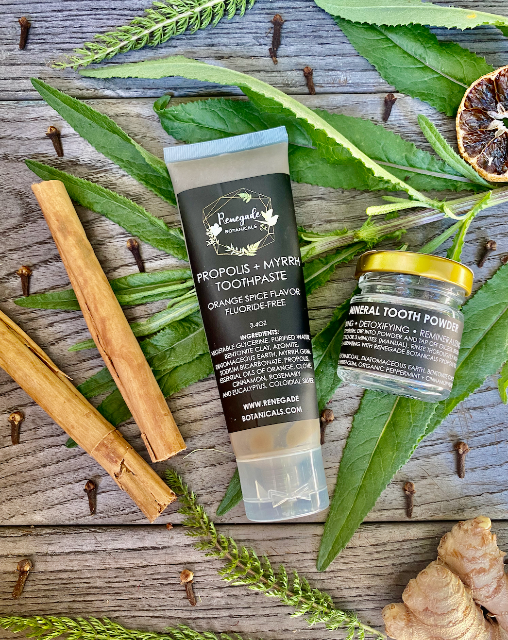 Renegade Botanicals - Wholesale Toothpaste - Mineral Oral Health Duo0