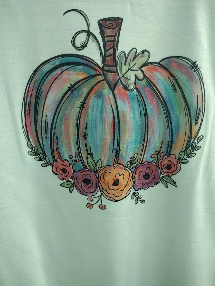 floral pumpkin for wholesale by ZG Customs LLC