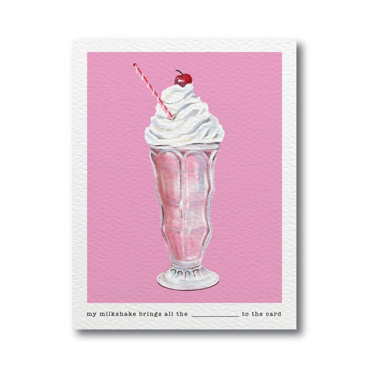 Batido en Blanco para venta al por mayor de CARDS BY ALLIE