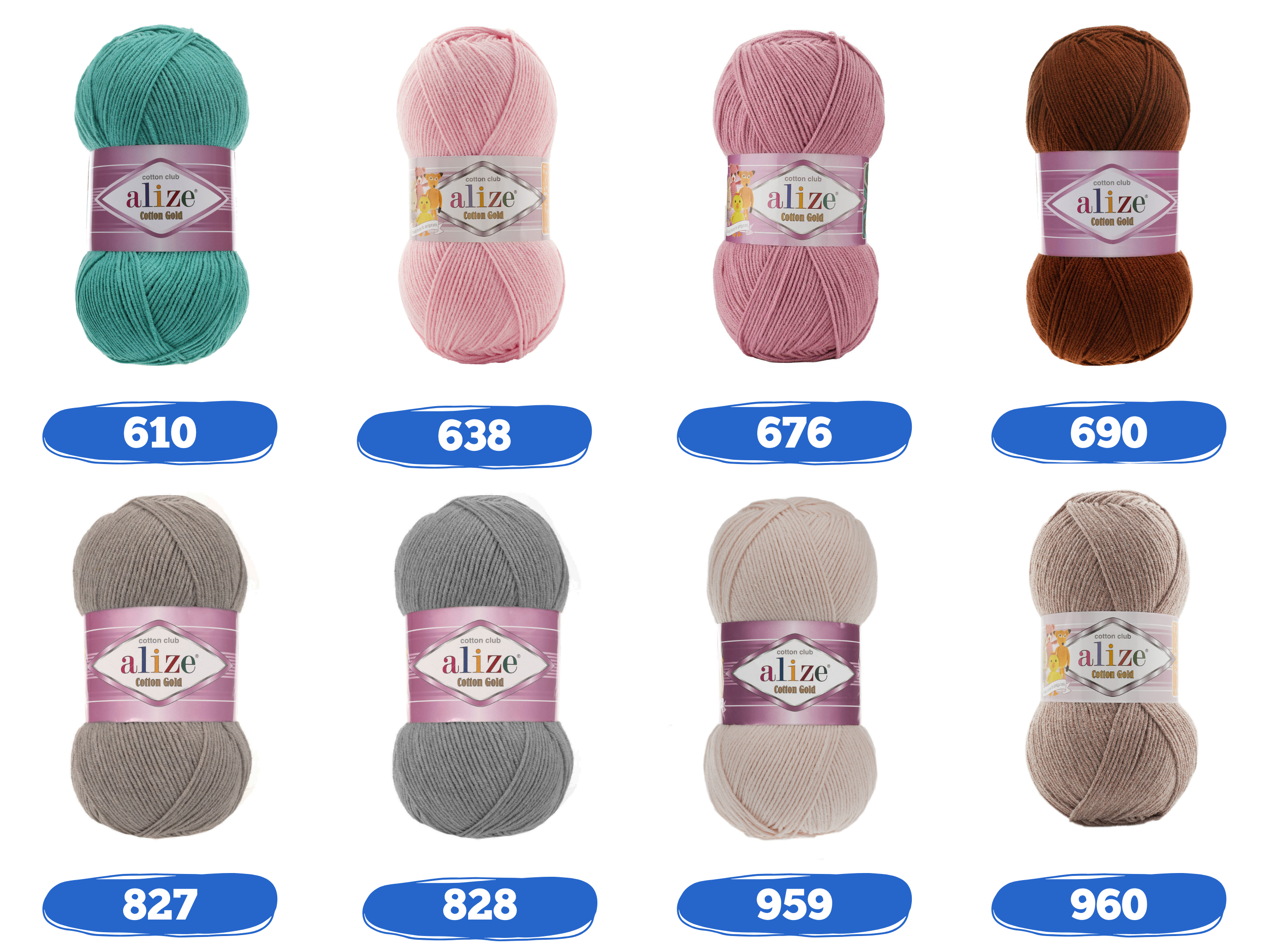 Craftsyarn - Wholesale Yarn - Alize Cotton Gold yarn, Mercerized cotton thread, Amigurumi9