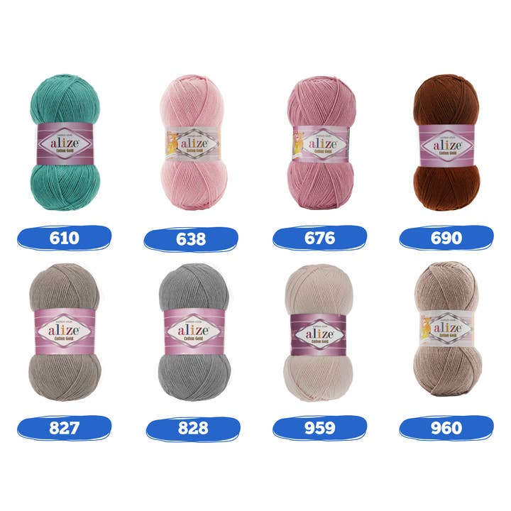 Craftsyarn - Wholesale Yarn - Alize Cotton Gold yarn, Mercerized cotton thread, Amigurumi9