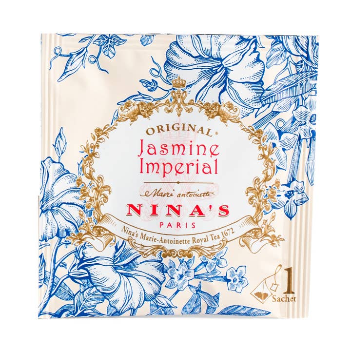Royal Jasmin Imperial Series 60 Tea Bags for wholesale by Nina's Paris