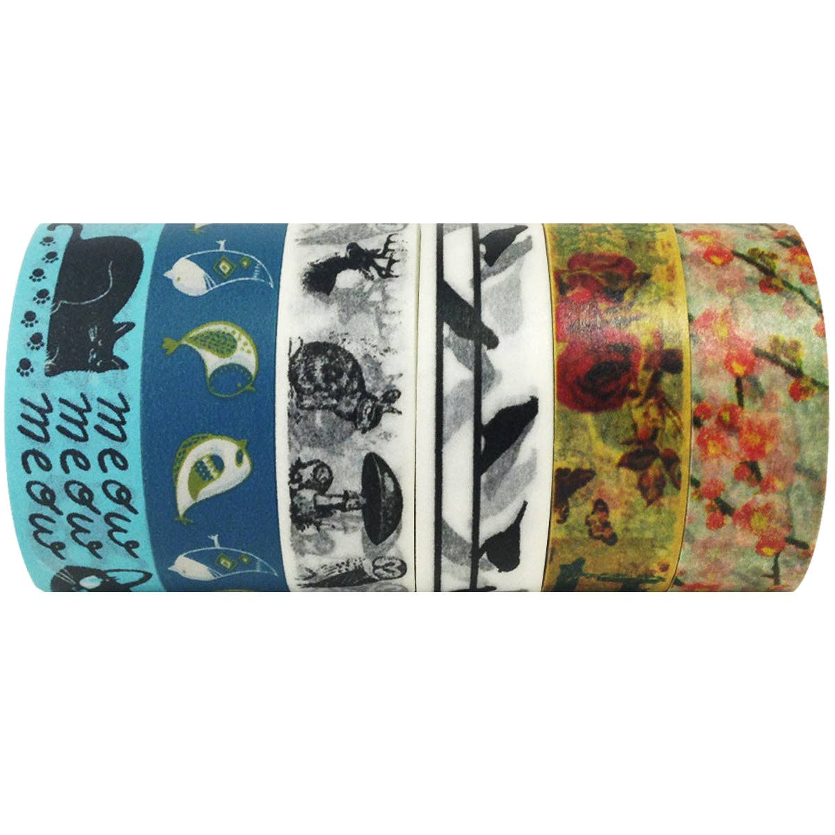 Wrapables.com - Wholesale Washi Tape - Wrapables Japanese Washi Masking Tape Collection, Set of 647