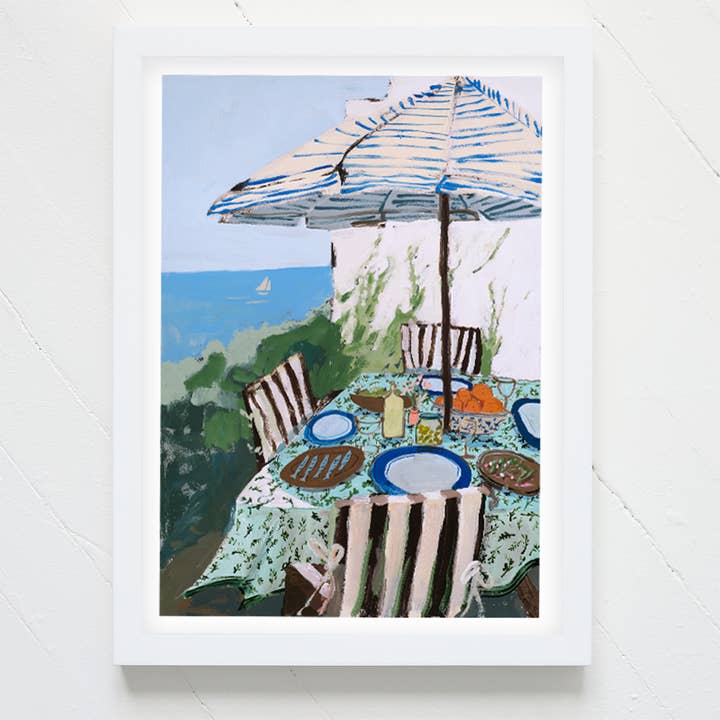 "Italienischer Sommer" Druck für den Großhandel von Blakely Made