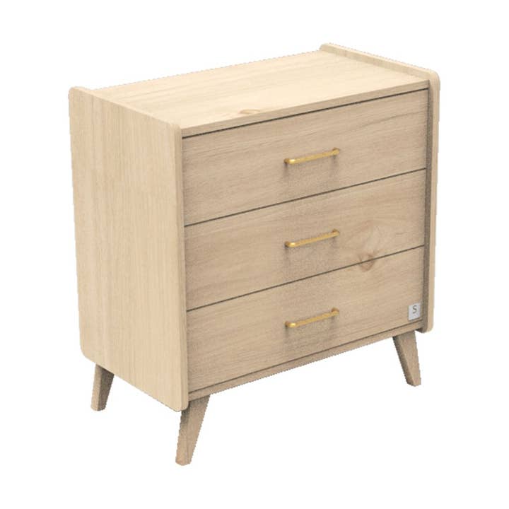 Comò Arty a 3 cassetti per la vendita all'ingrosso da parte di Sauthon