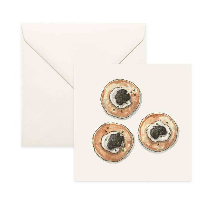 Kaarten/Caviar & Blinis voor wholesale door Yeesan Loh