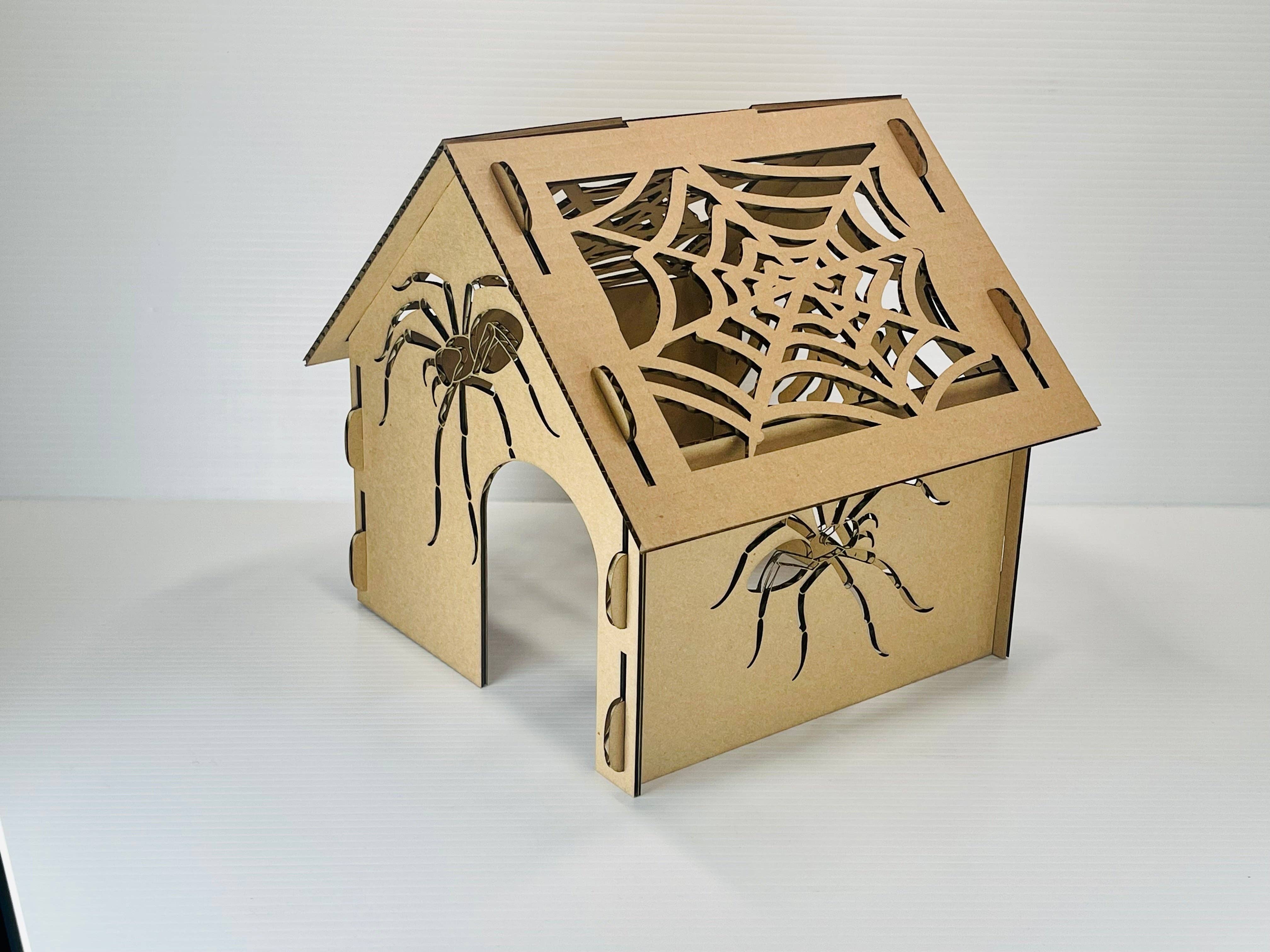 Grannys Little Homes - Wholesale Pet Cave - Cat/Dog - Cardboard Spider Hidey4