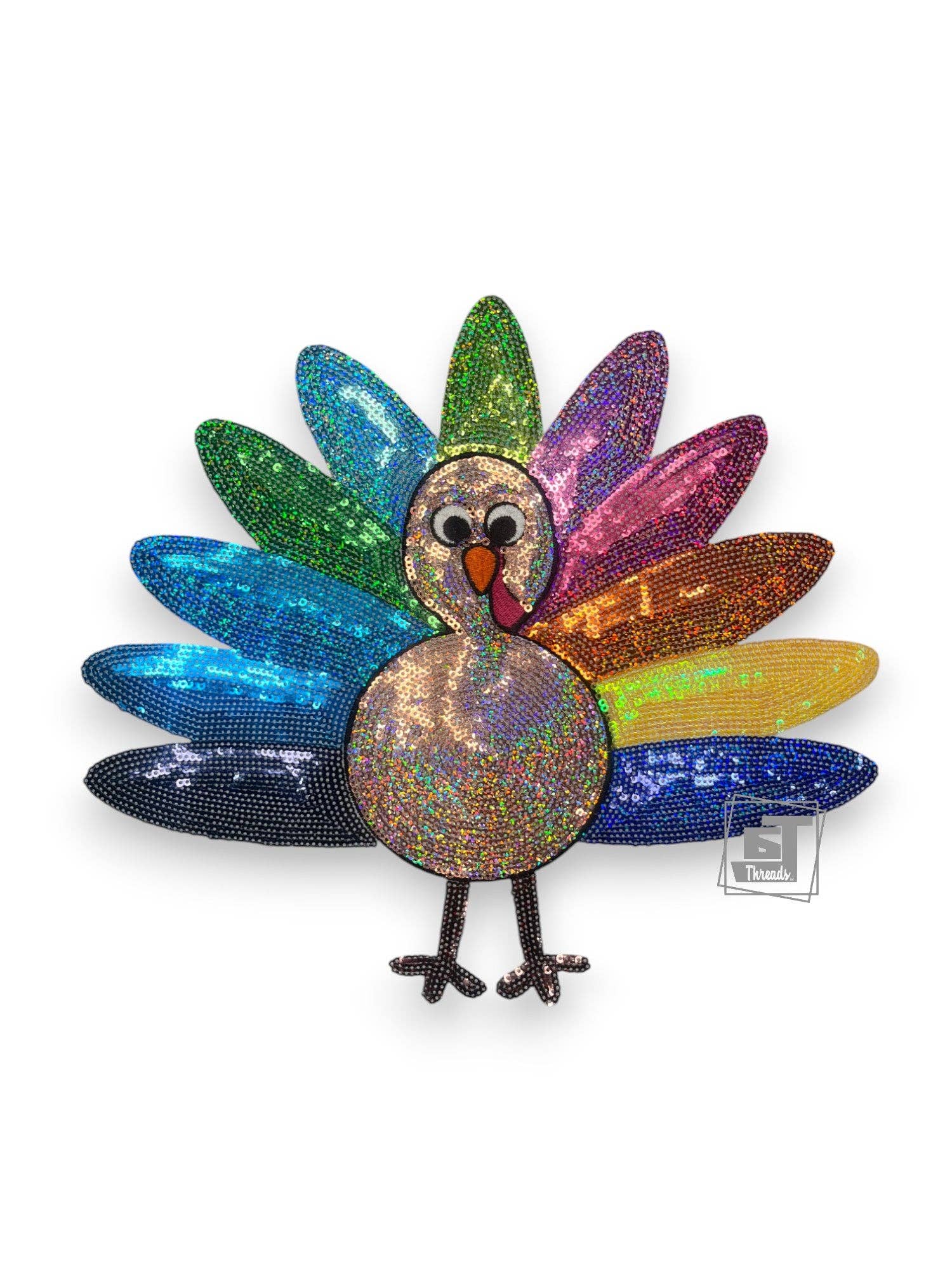 6j Threads LLC - Wholesale Patch - Sequin Turkey....Patches Only0