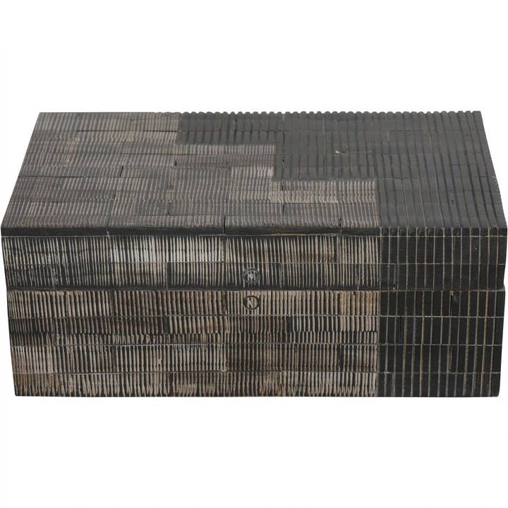 Opbergdoos met getextureerde inlay, groot voor wholesale door The Libra Company