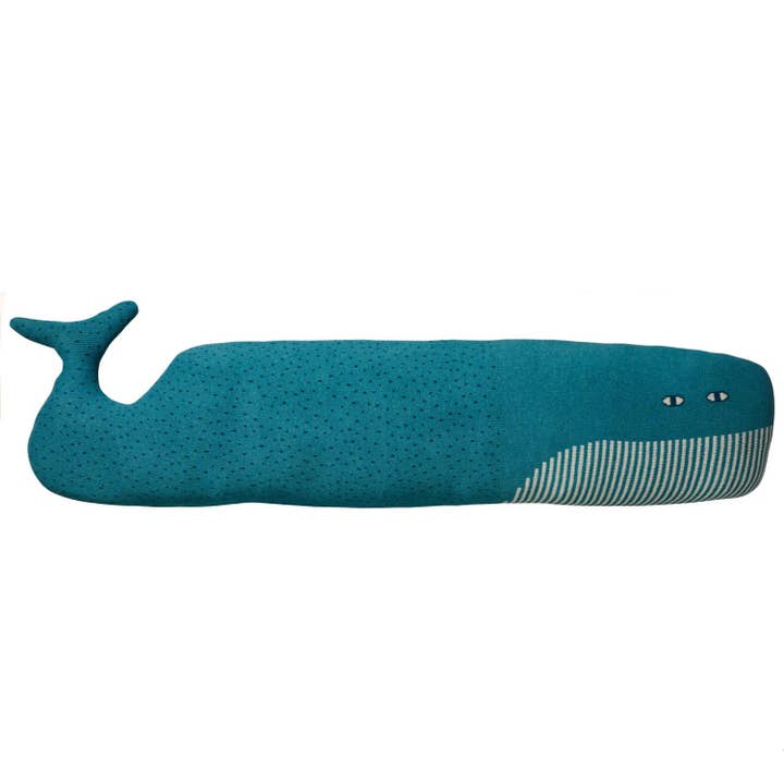 Whale Bolster Cushion for wholesale by Donna Wilson