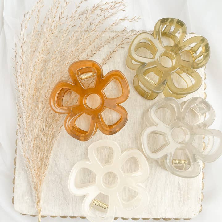 That's Sew Me - Wholesale Hair Clip - Women's - Hair Clips Flower Shape, Hair Claw Clips Canada3