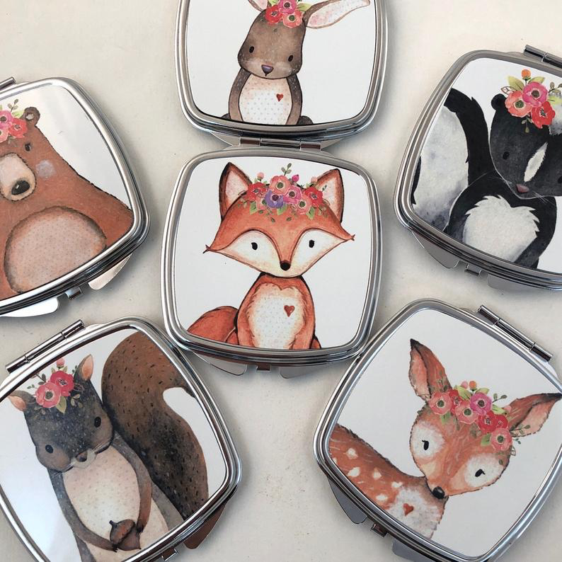 GP Originals - Wholesale Compact Mirror - Bella the Bear compact mirror3