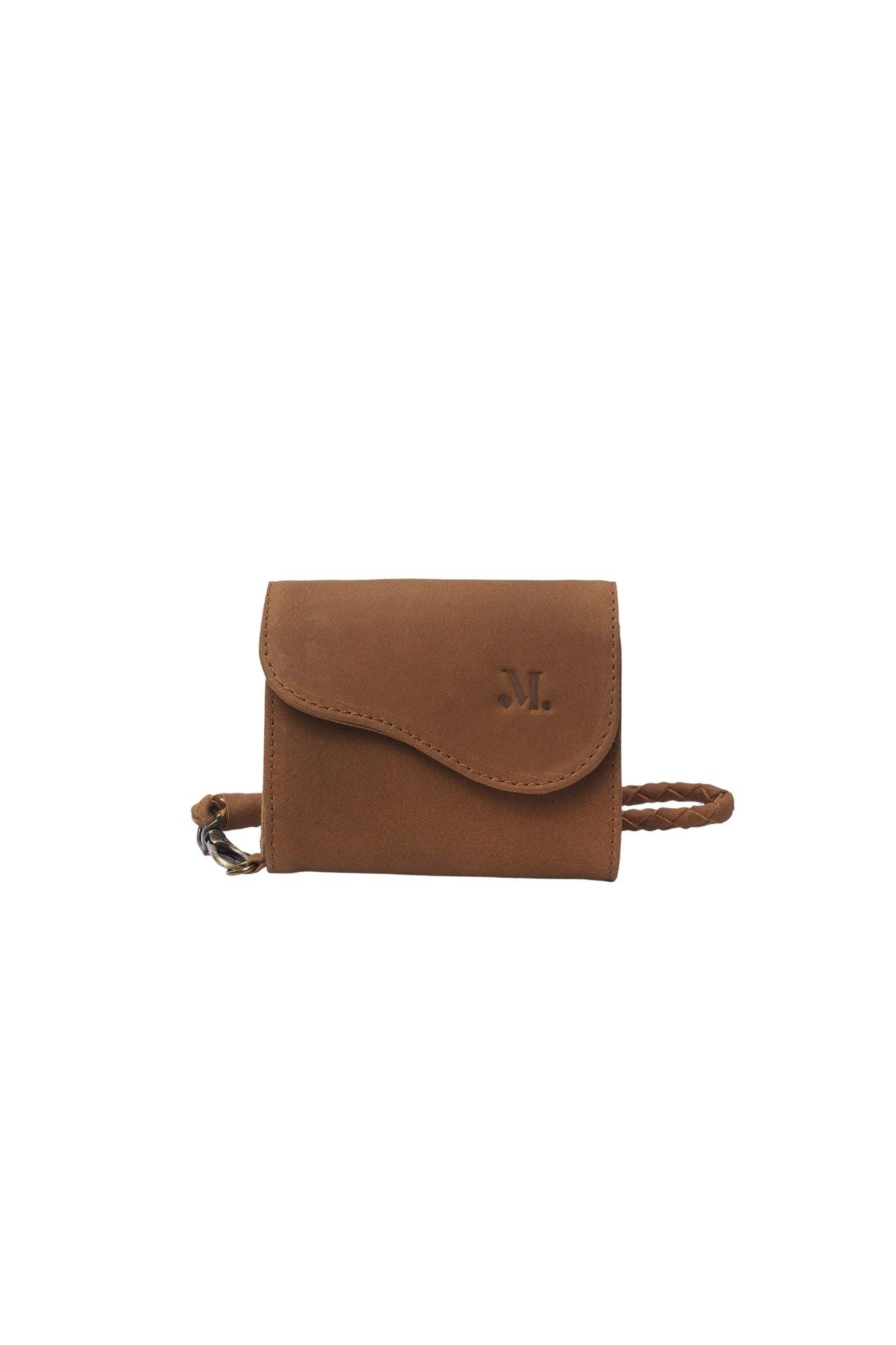 MANDRN - Wholesale Wallet - Women's - Noa Wallet - Saddle (Light)0