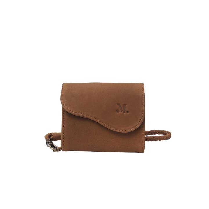 MANDRN - Wholesale Wallet - Women's - Noa Wallet - Saddle (Light)