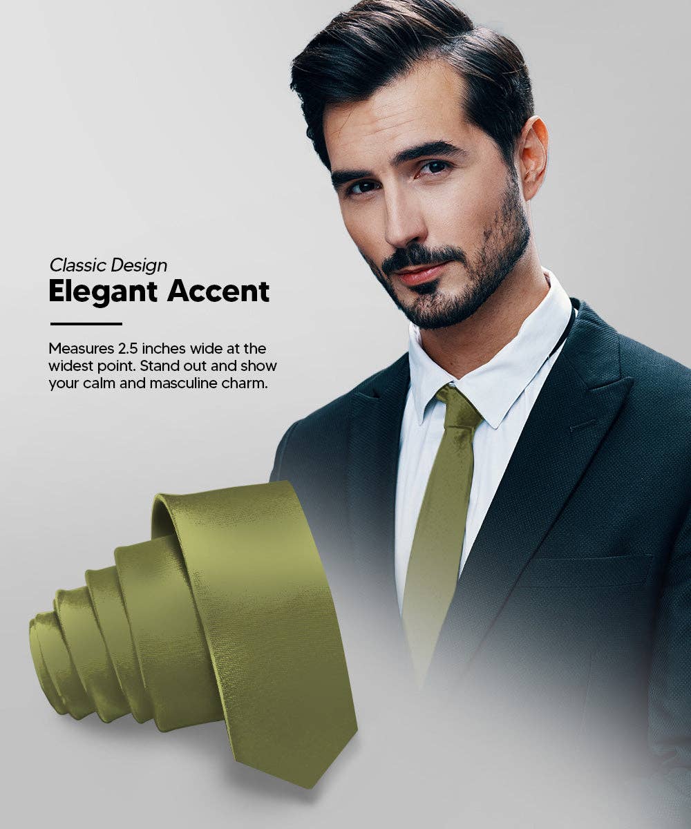 Dubal Brothers - Vente Cravate – homme - Cravate fine unie (4 paquets) par Vittorio Farina106