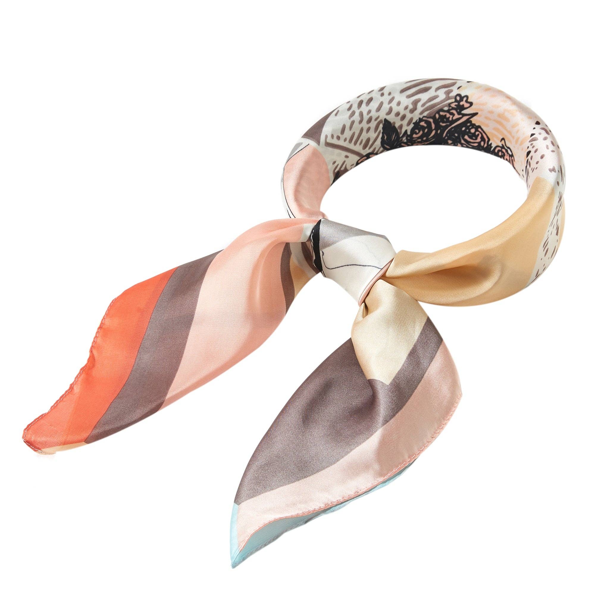 ALBERTO CABALE – wholesale Halsduk - Dam – Triumph Cléo liten sidenscarf4