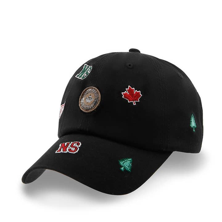 Boné de Algodão com Bordado Completo Ícones da Nova Escócia por atacado de Northern Icons Canada