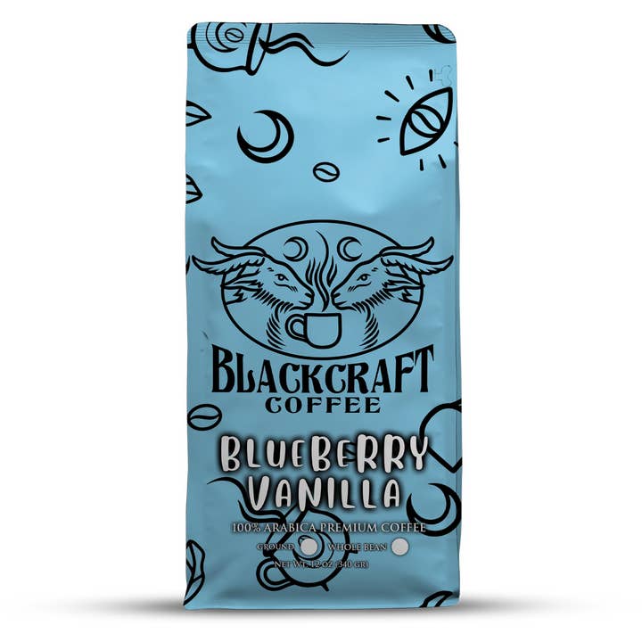 Blueberry Vanilla for wholesale by Blackcraft Coffee