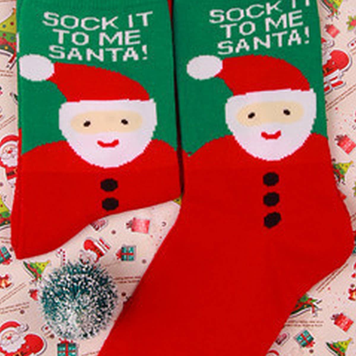 NINEXIS - Wholesale Socks - Unisex - CWMS03021_CHRISTMAS CREW SOCKS FOR MEN AND WOMEN GIFT0