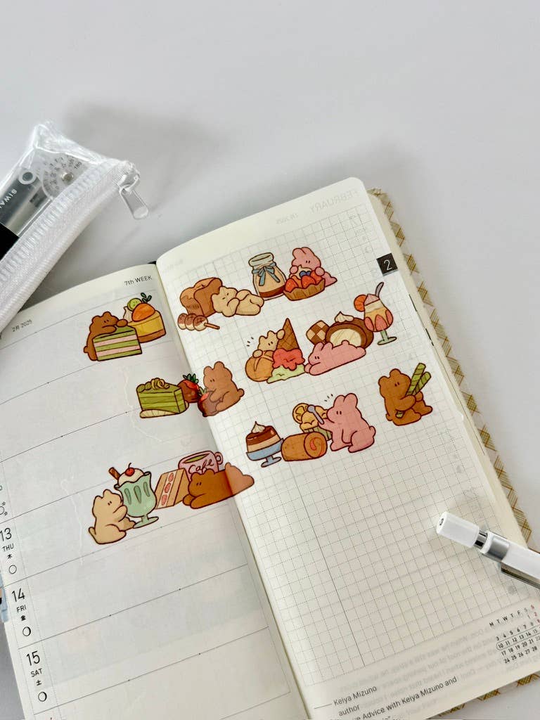 Kumakun Studio - Wholesale Washi Tape - Sweet Treats Washi Tape0