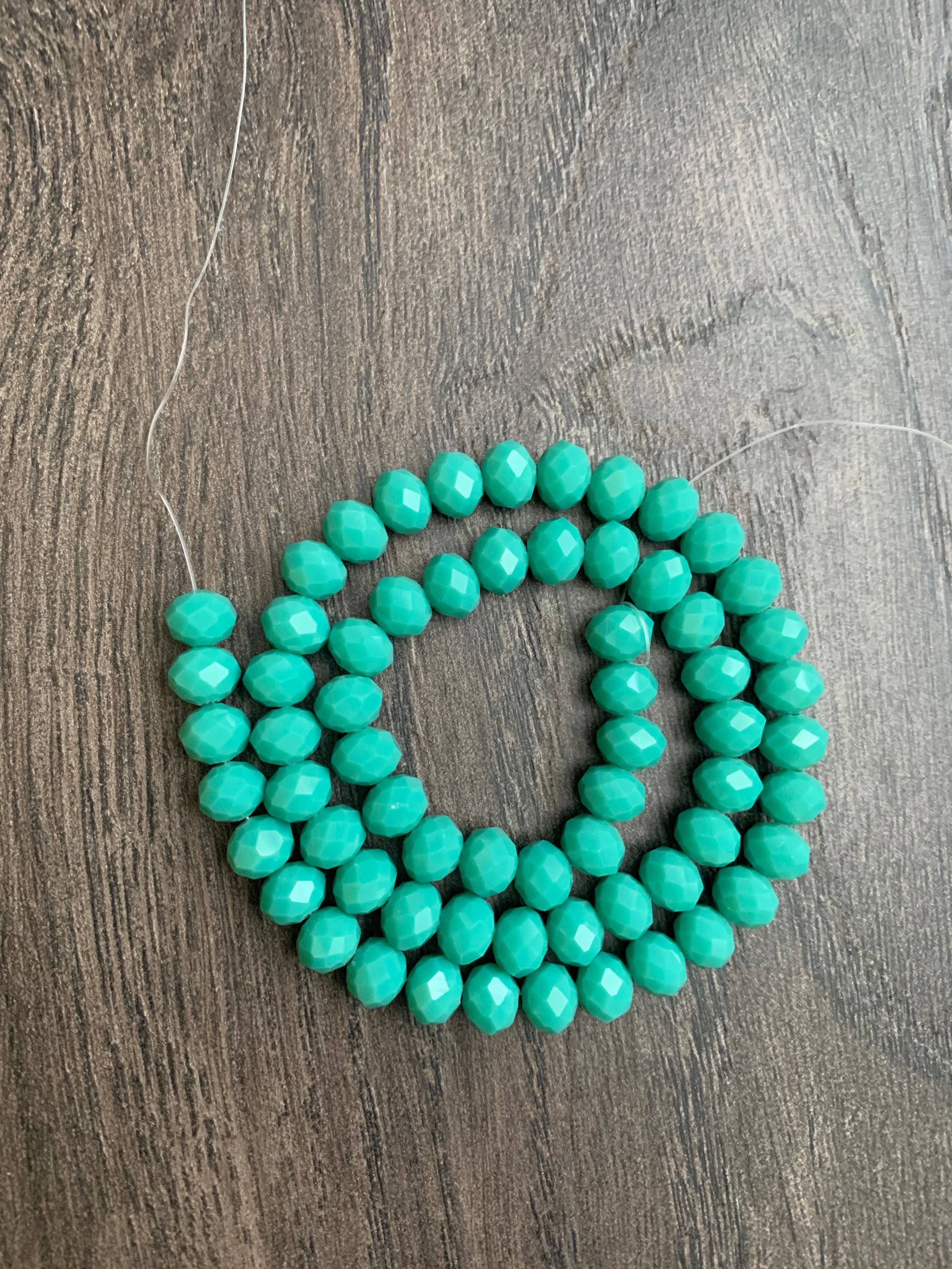 MaddieMayShop - Wholesale Beads - 8mm Rondelles Crystals for Jewelry making0