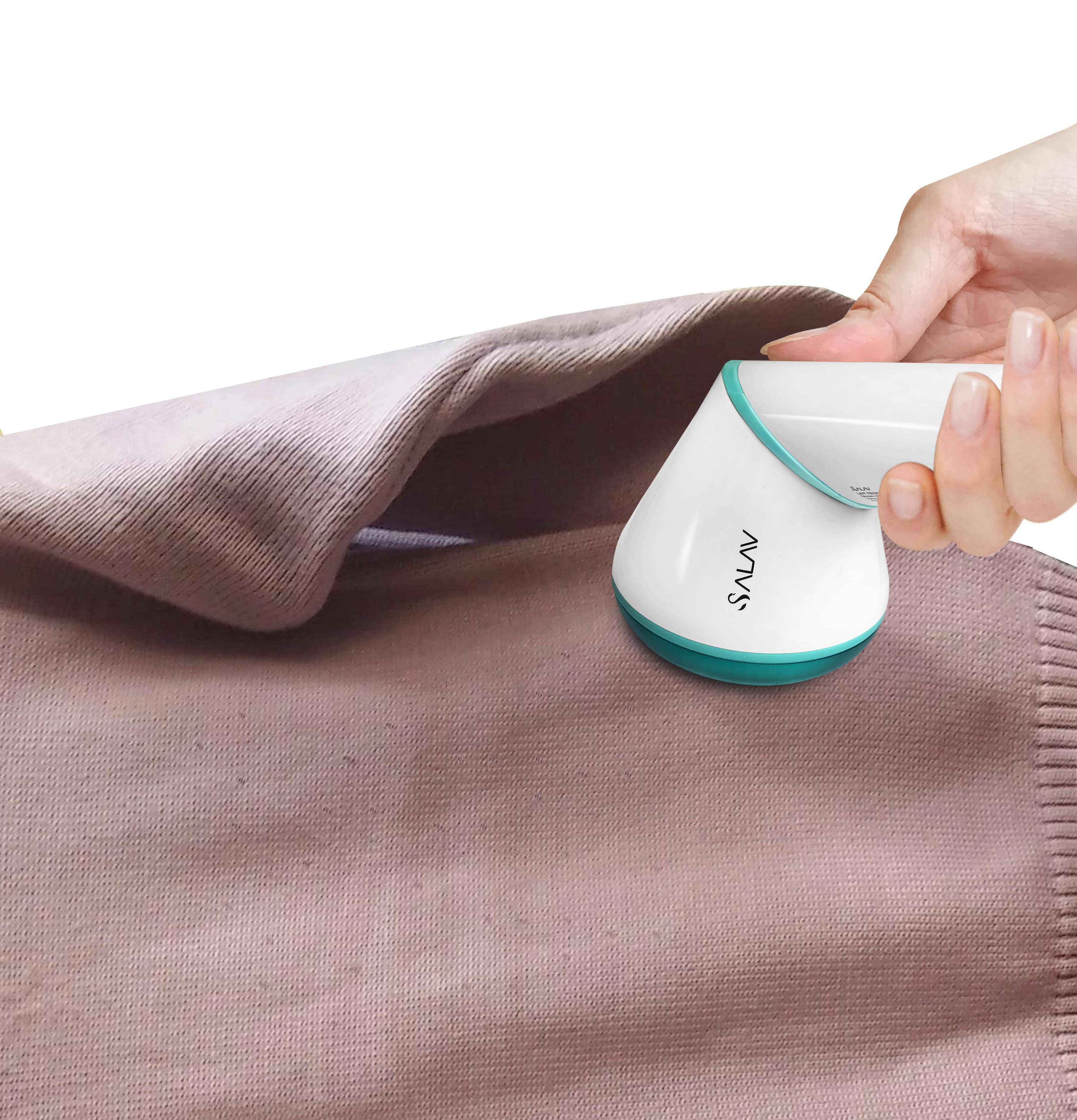 Salav-True & Tidy - Wholesale Lint Roller - Triple Blade Cordless Fabric Shaver5