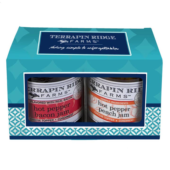 Everyday Gift Set - 2 Pack of Jams - Savory for wholesale by Terrapin Ridge Farms