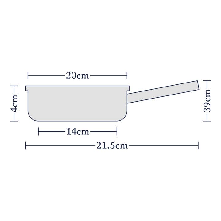 Stellar - Vente Poêles - Poêle à frire Stellar James Martin, JM, 20 cm, antiadhésive3