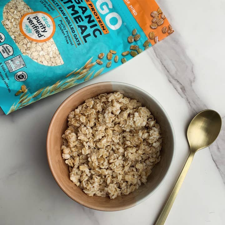 Zego - Wholesale Oats - Organic Gluten-free Double Protein Oats (14 Oz)