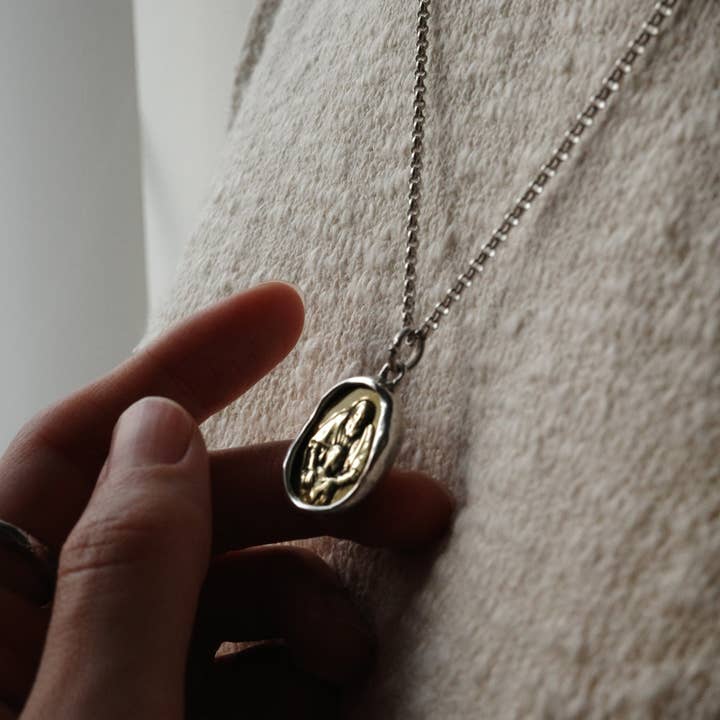 LuminaSalina - Wholesale Pendant/Charm Necklace - Prodigal Son - Silver Pendant Necklace Jewelry, Unisex8