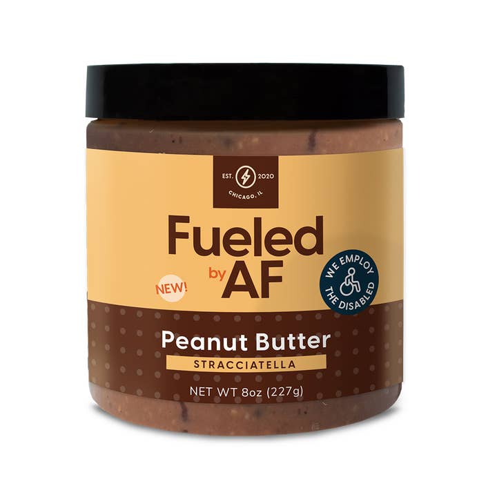 Peanut Butter Stracciatella for wholesale by Fueled by AF